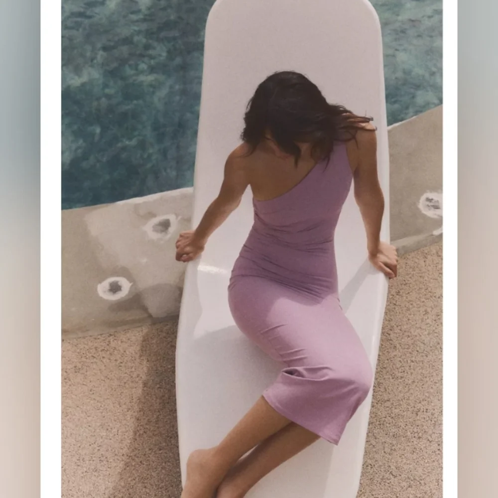 Zara Asymmetric Midi Dress - Picture 2 of 8